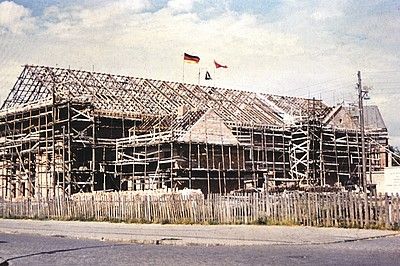 Kulturhaus Wittenberge Richtkrone 1957 Kulturhaus Wittenberge Richtkrone 1957
