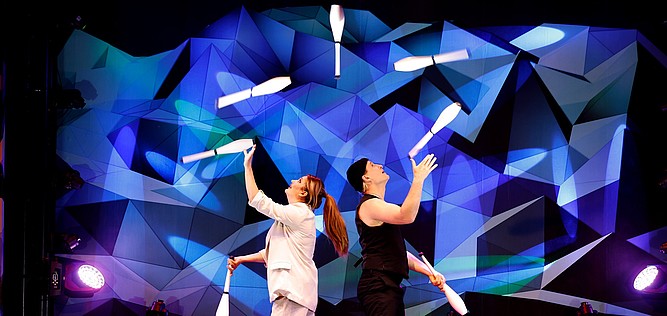 Jonglage, Foto: Olga Olmochenko